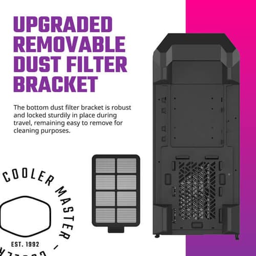 Cooler Master MasterBox MB520 Mesh ARGB ATX Mid Tower Case